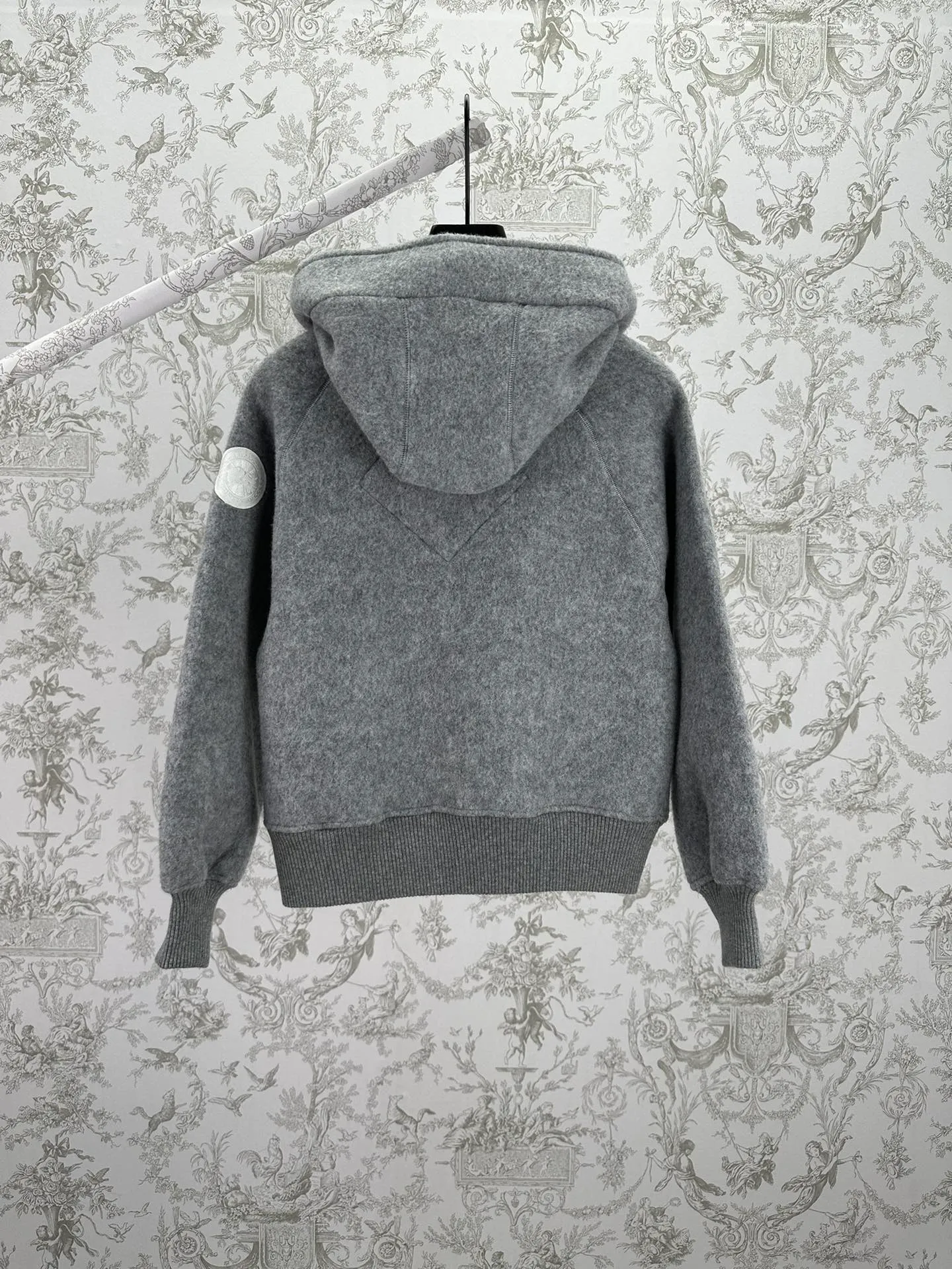 P710 CANDA GOOSE 25ss new hilliwack series wool fleece weatherproof front warm bomber jacket multi-color code number: S.M.L.